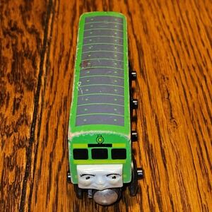 Thomas & Friends Wooden Railway Daisy Green Diesel Engine 2001 Learning Curve